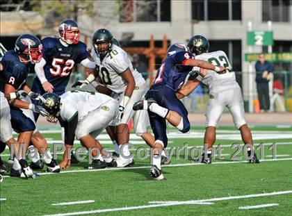 Thumbnail 3 in Monterey Trail vs. Pleasant Grove (CIF SJS D1 Final) photogallery.