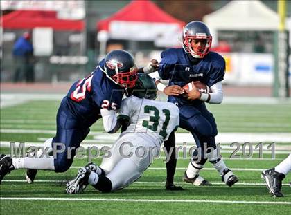 Thumbnail 3 in Monterey Trail vs. Pleasant Grove (CIF SJS D1 Final) photogallery.