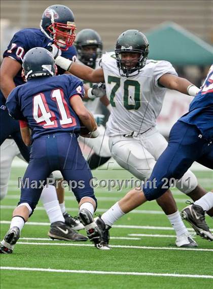 Thumbnail 3 in Monterey Trail vs. Pleasant Grove (CIF SJS D1 Final) photogallery.