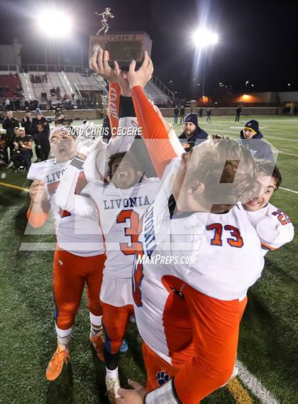 Thumbnail 1 in Livonia vs. Honeoye Falls-Lima (Section 5 Class B Final) photogallery.