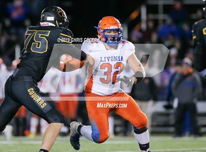Thumbnail 1 in Livonia vs. Honeoye Falls-Lima (Section 5 Class B Final) photogallery.