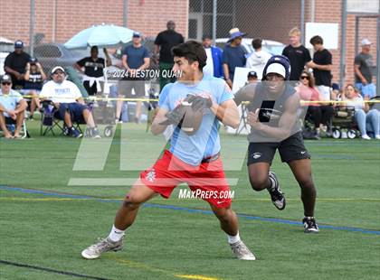Thumbnail 2 in Los Alamitos vs. St. John Bosco (Battle At The Beach) photogallery.