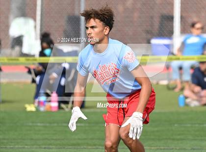 Thumbnail 2 in Los Alamitos vs. St. John Bosco (Battle At The Beach) photogallery.