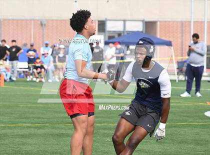 Thumbnail 3 in Los Alamitos vs. St. John Bosco (Battle At The Beach) photogallery.
