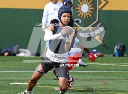 Thumbnail 1 in Los Alamitos vs. St. John Bosco (Battle At The Beach) photogallery.