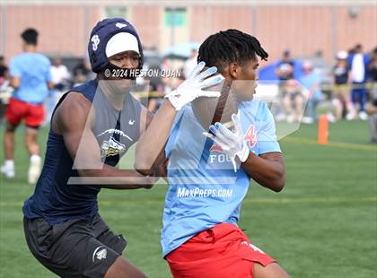 Thumbnail 2 in Los Alamitos vs. St. John Bosco (Battle At The Beach) photogallery.