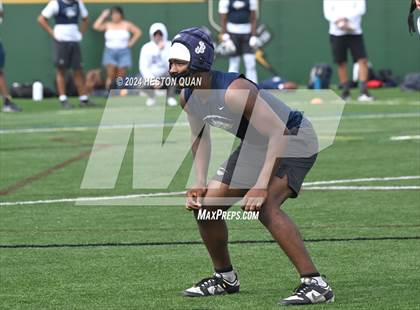 Thumbnail 3 in Los Alamitos vs. St. John Bosco (Battle At The Beach) photogallery.