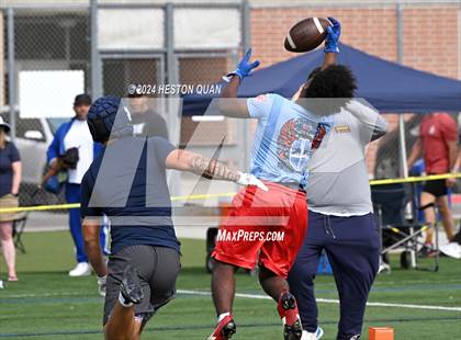 Thumbnail 1 in Los Alamitos vs. St. John Bosco (Battle At The Beach) photogallery.