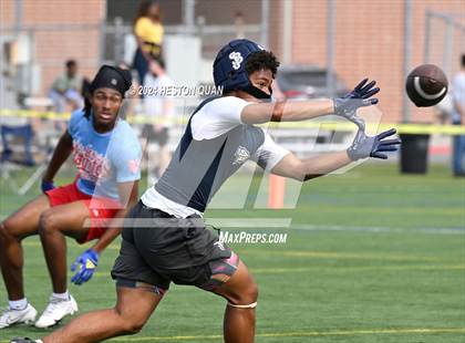 Thumbnail 3 in Los Alamitos vs. St. John Bosco (Battle At The Beach) photogallery.