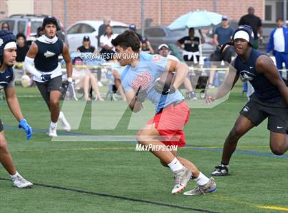 Thumbnail 3 in Los Alamitos vs. St. John Bosco (Battle At The Beach) photogallery.