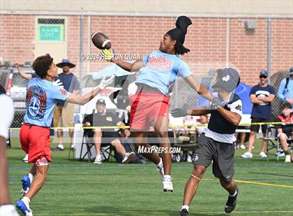 Thumbnail 1 in Los Alamitos vs. St. John Bosco (Battle At The Beach) photogallery.