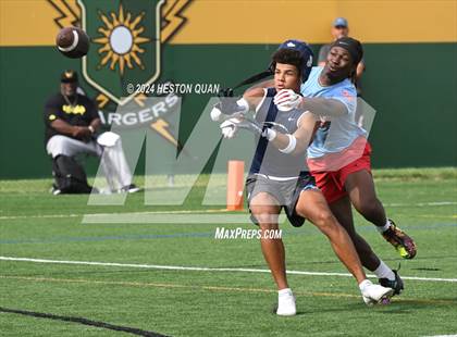 Thumbnail 1 in Los Alamitos vs. St. John Bosco (Battle At The Beach) photogallery.