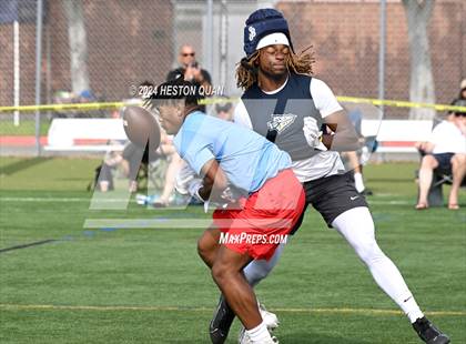 Thumbnail 1 in Los Alamitos vs. St. John Bosco (Battle At The Beach) photogallery.