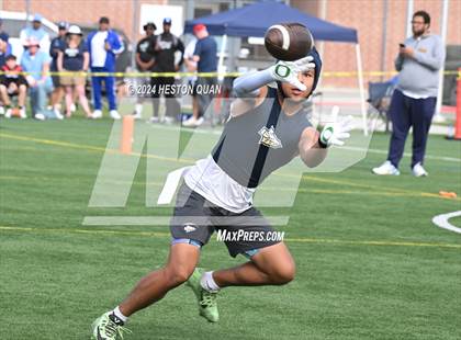 Thumbnail 3 in Los Alamitos vs. St. John Bosco (Battle At The Beach) photogallery.