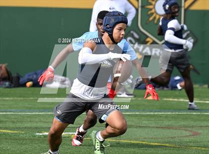 Thumbnail 1 in Los Alamitos vs. St. John Bosco (Battle At The Beach) photogallery.