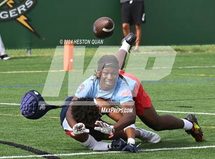 Thumbnail 2 in Los Alamitos vs. St. John Bosco (Battle At The Beach) photogallery.