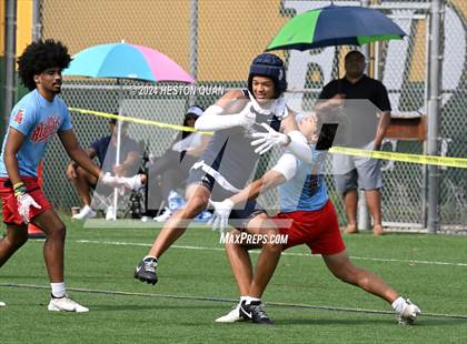 Thumbnail 1 in Los Alamitos vs. St. John Bosco (Battle At The Beach) photogallery.