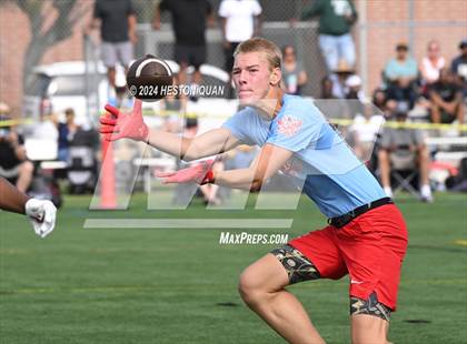 Thumbnail 3 in Los Alamitos vs. St. John Bosco (Battle At The Beach) photogallery.