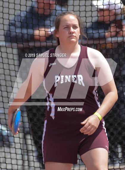 Thumbnail 3 in CIF NCS Meet Of Champions (Girls Discus Final) photogallery.