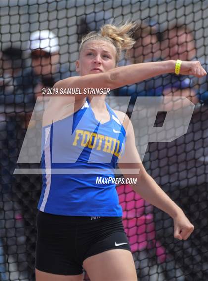 Thumbnail 1 in CIF NCS Meet Of Champions (Girls Discus Final) photogallery.
