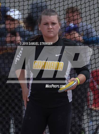 Thumbnail 1 in CIF NCS Meet Of Champions (Girls Discus Final) photogallery.