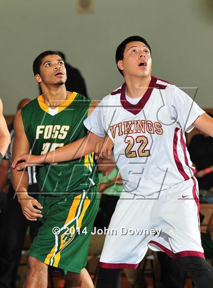 Thumbnail 3 in Foss @ Downey (MaxPreps Holiday Classic) photogallery.