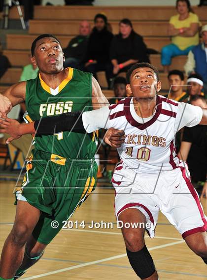 Thumbnail 3 in Foss @ Downey (MaxPreps Holiday Classic) photogallery.