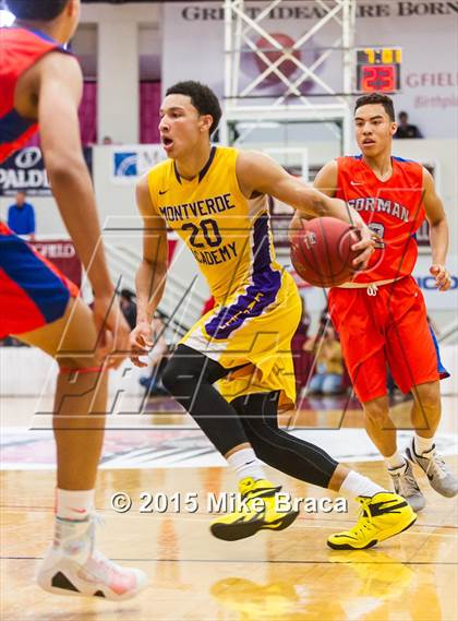 Thumbnail 1 in Bishop Gorman vs. Montverde Academy (Spalding HoopHall Classic) photogallery.