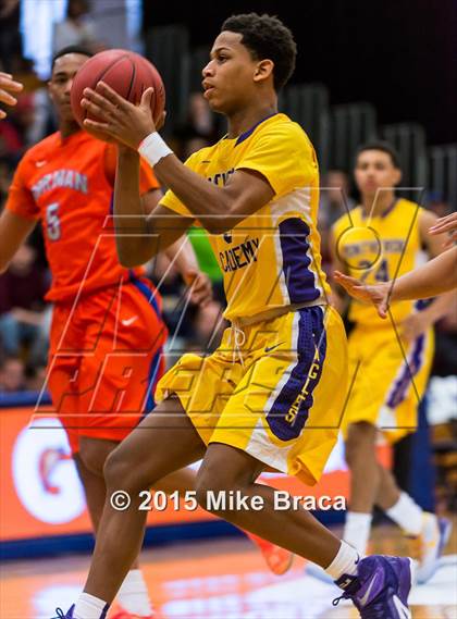 Thumbnail 3 in Bishop Gorman vs. Montverde Academy (Spalding HoopHall Classic) photogallery.