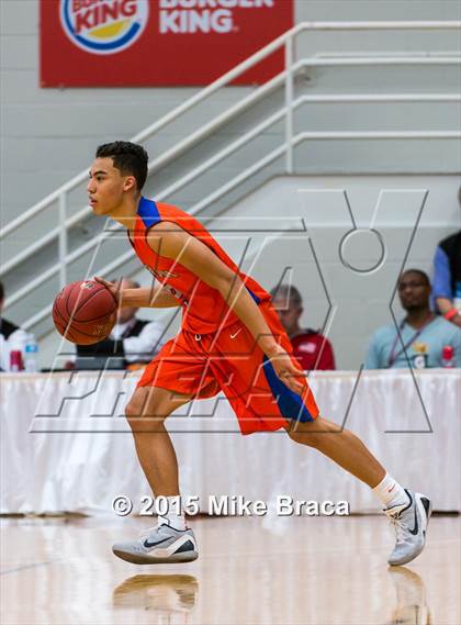 Thumbnail 1 in Bishop Gorman vs. Montverde Academy (Spalding HoopHall Classic) photogallery.