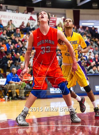 Thumbnail 3 in Bishop Gorman vs. Montverde Academy (Spalding HoopHall Classic) photogallery.