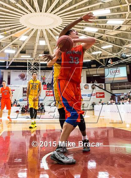 Thumbnail 3 in Bishop Gorman vs. Montverde Academy (Spalding HoopHall Classic) photogallery.
