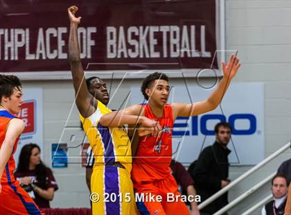 Thumbnail 3 in Bishop Gorman vs. Montverde Academy (Spalding HoopHall Classic) photogallery.
