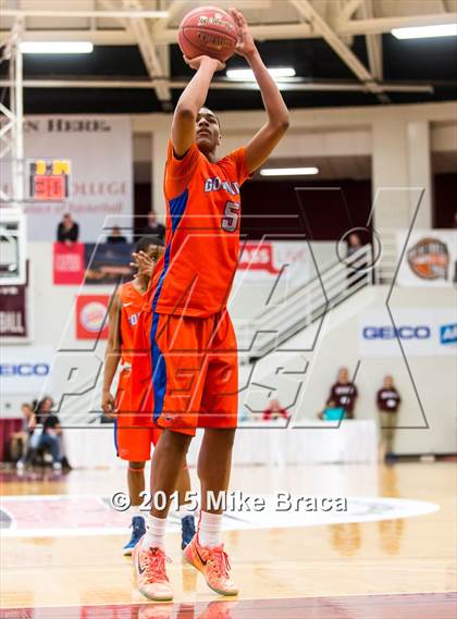 Thumbnail 2 in Bishop Gorman vs. Montverde Academy (Spalding HoopHall Classic) photogallery.