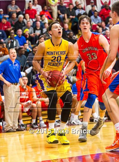 Thumbnail 2 in Bishop Gorman vs. Montverde Academy (Spalding HoopHall Classic) photogallery.