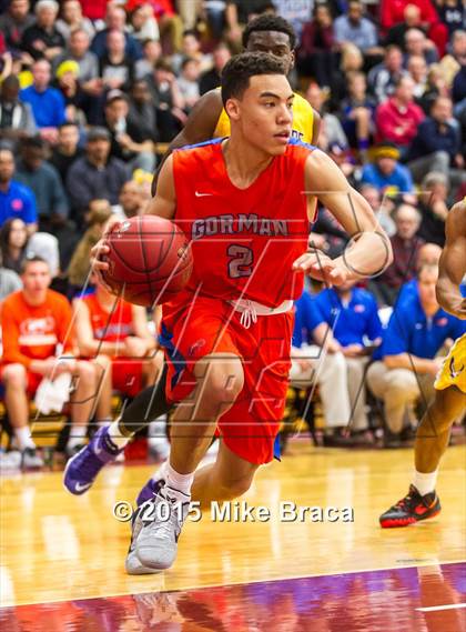 Thumbnail 2 in Bishop Gorman vs. Montverde Academy (Spalding HoopHall Classic) photogallery.