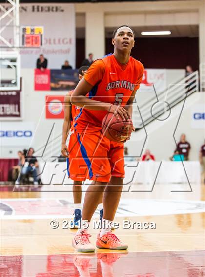 Thumbnail 1 in Bishop Gorman vs. Montverde Academy (Spalding HoopHall Classic) photogallery.