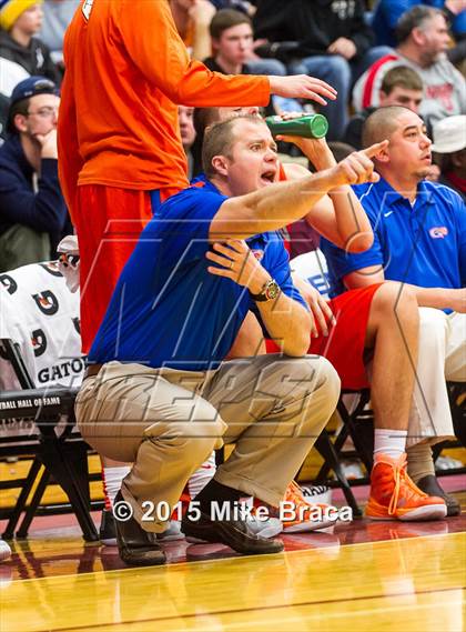 Thumbnail 3 in Bishop Gorman vs. Montverde Academy (Spalding HoopHall Classic) photogallery.