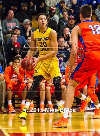 Thumbnail 2 in Bishop Gorman vs. Montverde Academy (Spalding HoopHall Classic) photogallery.