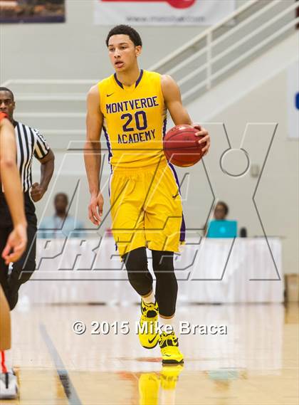 Thumbnail 3 in Bishop Gorman vs. Montverde Academy (Spalding HoopHall Classic) photogallery.