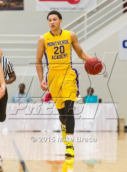 Thumbnail 2 in Bishop Gorman vs. Montverde Academy (Spalding HoopHall Classic) photogallery.