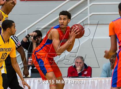Thumbnail 2 in Bishop Gorman vs. Montverde Academy (Spalding HoopHall Classic) photogallery.