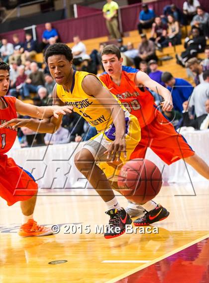 Thumbnail 3 in Bishop Gorman vs. Montverde Academy (Spalding HoopHall Classic) photogallery.