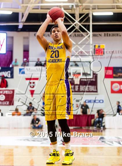 Thumbnail 1 in Bishop Gorman vs. Montverde Academy (Spalding HoopHall Classic) photogallery.