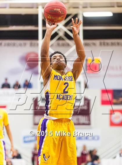 Thumbnail 2 in Bishop Gorman vs. Montverde Academy (Spalding HoopHall Classic) photogallery.