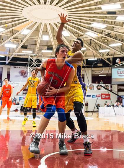 Thumbnail 2 in Bishop Gorman vs. Montverde Academy (Spalding HoopHall Classic) photogallery.