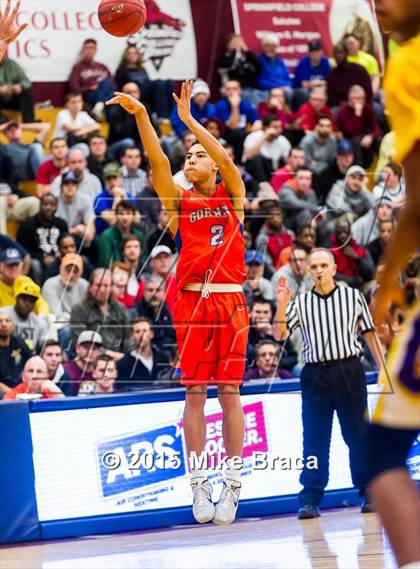 Thumbnail 3 in Bishop Gorman vs. Montverde Academy (Spalding HoopHall Classic) photogallery.