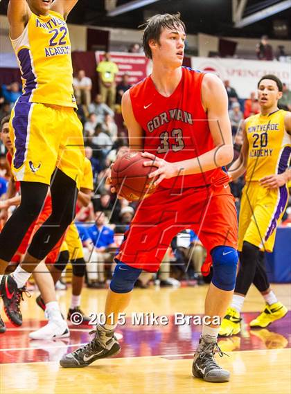 Thumbnail 1 in Bishop Gorman vs. Montverde Academy (Spalding HoopHall Classic) photogallery.