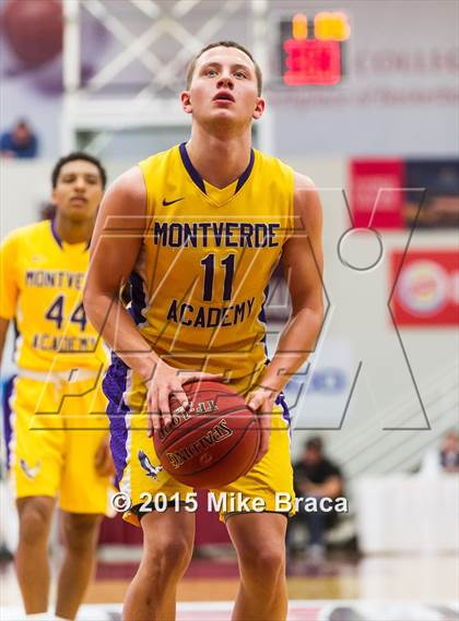 Thumbnail 2 in Bishop Gorman vs. Montverde Academy (Spalding HoopHall Classic) photogallery.