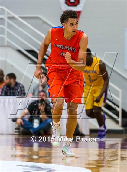 Thumbnail 2 in Bishop Gorman vs. Montverde Academy (Spalding HoopHall Classic) photogallery.
